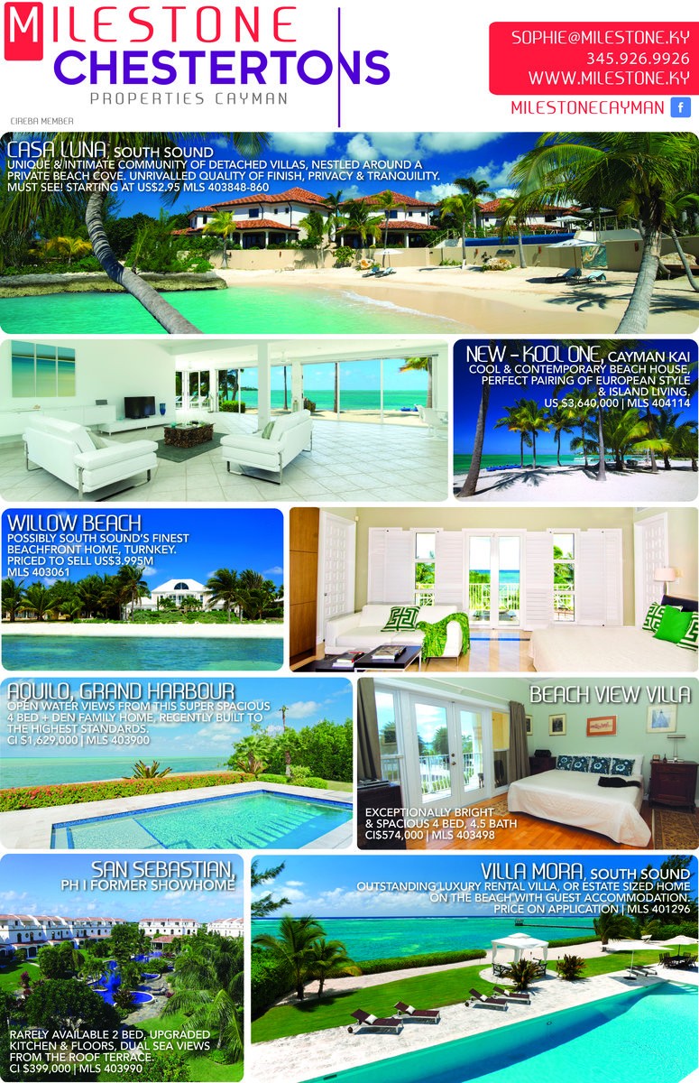 LATEST AND GREATEST CAYMAN PROPERTY LISTINGS IN THE JOURNAL, MARCH 2015