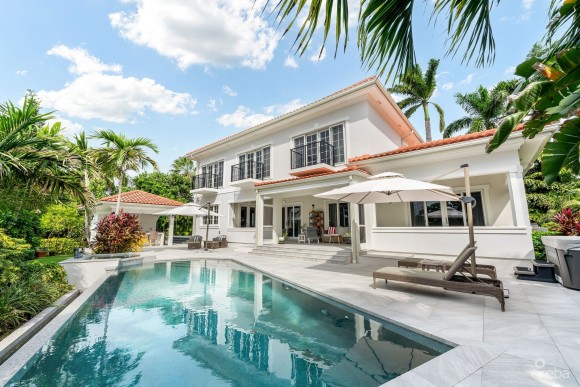 30 IRONSHORE DRIVE - VISTA DEL MAR SPANISH-STYLE CANAL FRONT VILLA