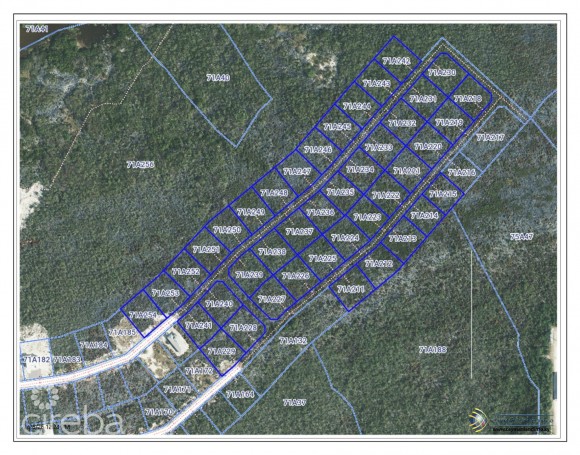 COPY OF CORAL COURTS SUBDIVISION - FARM ROAD EAST END