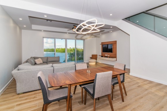 New-build North Sound Facing Townhouse With Dock