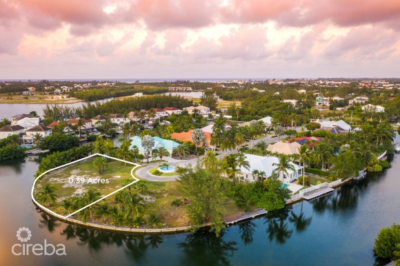 THE ISLAND 0.39 ACRES, CANAL FRONT