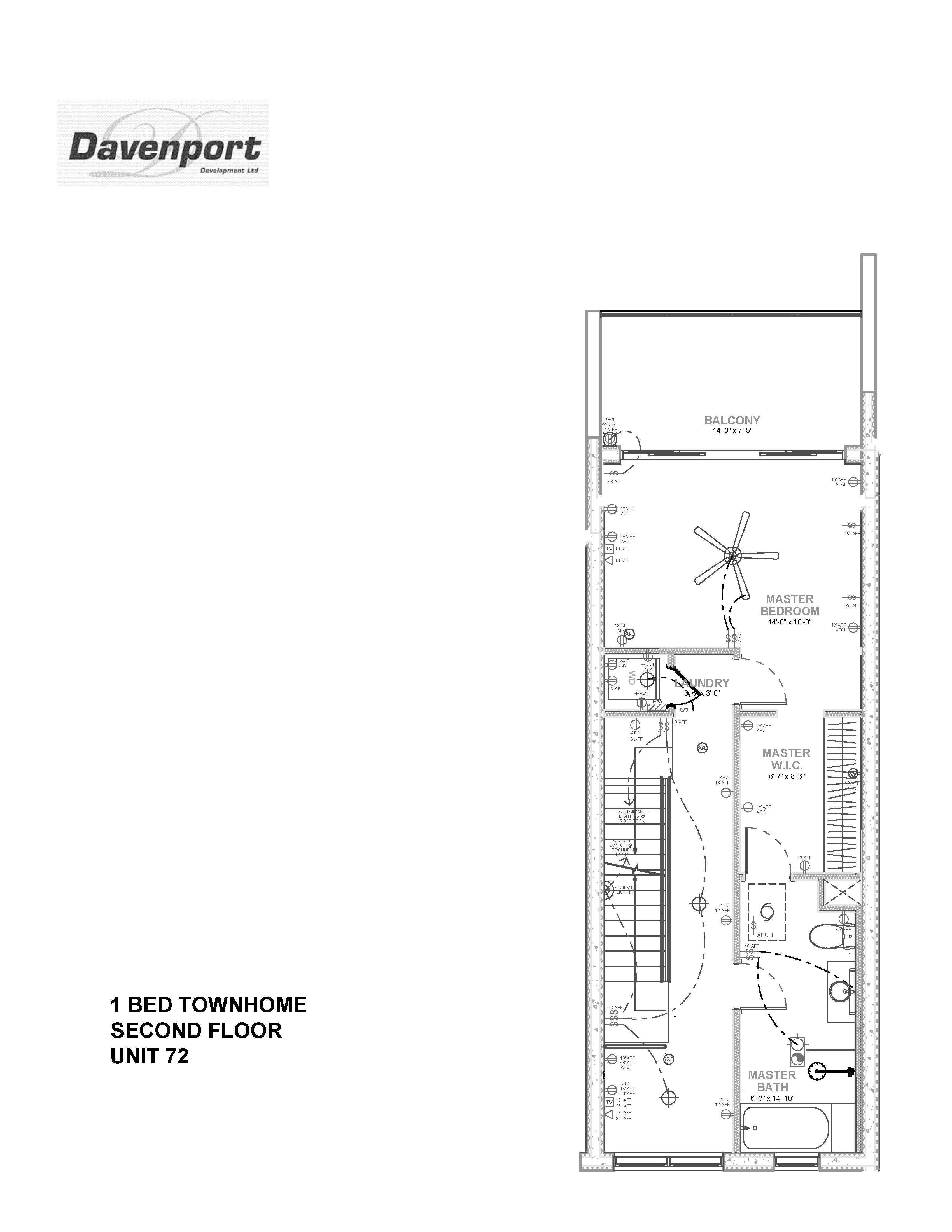 SITE PLAN OF TOWNHOUSE IN BAHIA